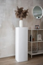 Sockel Säule Fiberglas Weiß