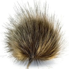 Kunstfell Bommel mit