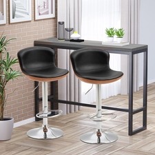 HOMCOM 2er-Set Barhocker mit