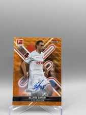 2021-22 Topps Finest Bundesliga Ellyes Skhiri Auto Orange /10 1. FC Köln