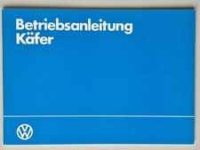 VW Mexico Käfer Betriebsanleitung 07/1983 unbenutzt aus Archiv