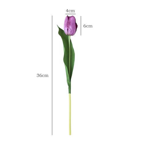 Künstliche seidentulpen - künstliche, 5