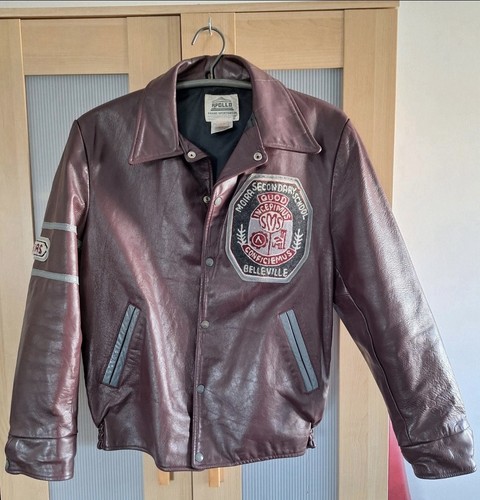 Lederjacke varsity apollo - varsity,