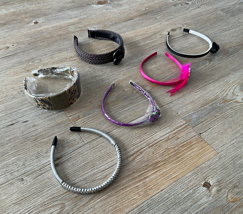 6er set haarreif haarschmuck - haarreif,