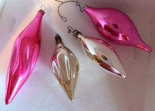 Original alter  Christbaumschmuck Olive Zapfen