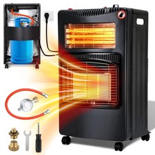 4200W Gasheizung Katalytofen Elektroheizung Gasofen Heizgerät Gasheizer Camping