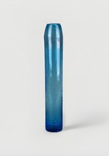 XXL Glas Flasche Vase Bubble Glas Design Vintage 40cm Bodenvase Flaschenvase