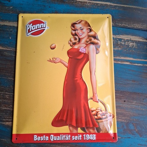 Pfanni blechschild 29x39cm - ca,