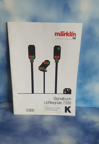Märklin signalbuch 0360 - 0360, für