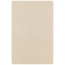 Design Kurzflor Teppich Uni einfarbig | creme 200x200 cm quadratisch