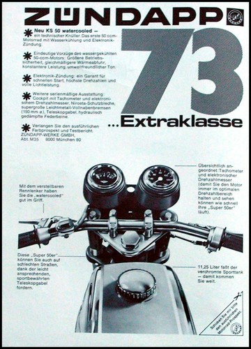 Zündapp watercooled - zündapp, 50