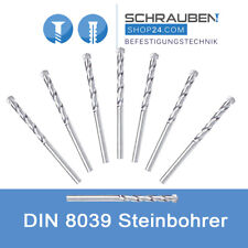 Steinbohrer Spiralbohrer Bohrer Stein Mauerwerk Betonbohrer Ø 3 - 25mm DIN 8039