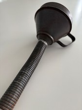 BENZIN-TRICHER, VINTAGE, TRICHTER, TANKEN, ANTIK, OEL