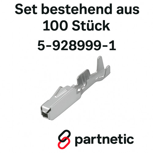 100x mqs buchsenkontakt - mqs,