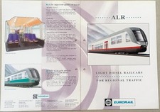 Bombardier Eurorail data sheet, ALR Light Diesel Railcars for regional traffic