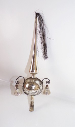 Alte christbaumspitze glas - alte,