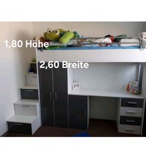Hochbett mit EXTRA Stauraum Kinderbett