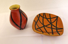 Mid Century Keramik Vase &