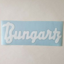 Aufkleber * Bungartz * weiß *