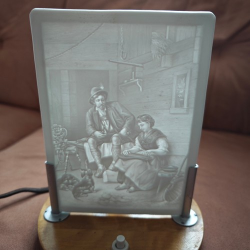 Paar nachttischlampen mit kpm - paar,