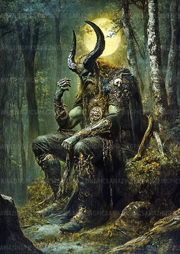 Cernunnos grüner mann - cernunnos,