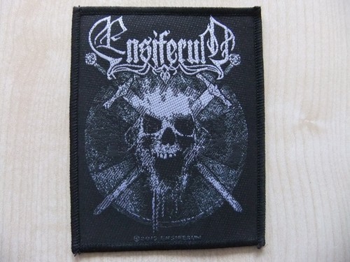 Ensiferum skull aufnäher - ensiferum,