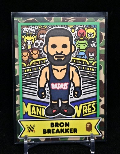 2025 topps wwe bape bron - bape,