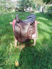 Ibero Barock – Classic Line; Barocksattel; Dressursattel; Iberosattel; 17,5"