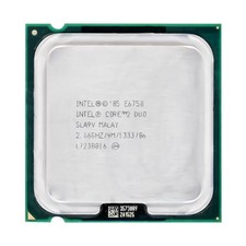 Intel Core 2 Duo E6750 2,66GHz 4M 1333 Sockel 775 CPU ( SLA9V ) REF