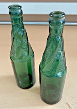 2 Antike Bierflachen Hackerbräu München Nährbier Hacker-Pschorr