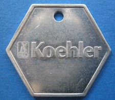 alte WERTMARKE OBERKIRCH Koehler Werke Werkzeugmarke Alu / WMF 10132