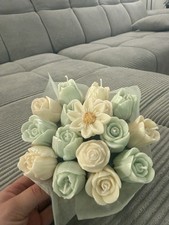 Kerzenstrauß aus Sojawachs