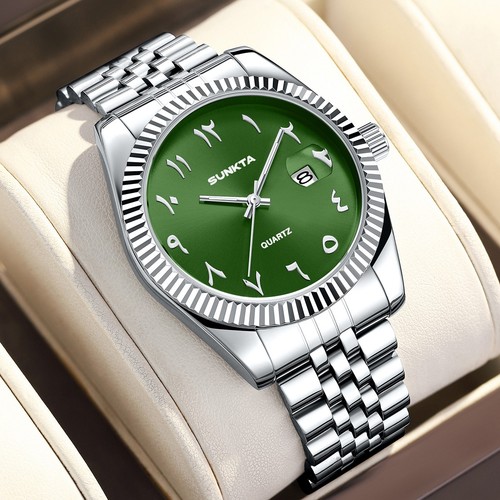 Herren armbanduhr mit datum - herren,