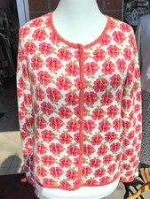 Jaquard Strickjacke LANA Natur