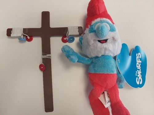 Papa schlumpf marionette - schlumpf, "marionette"