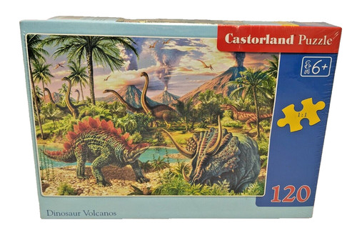 Puzzle 120 teile dinosaurier - puzzle, -dinosaurier