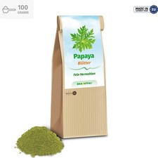 Papaya Blätter und Stengel