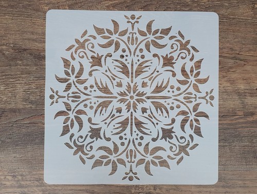 Schablone florales ornament - schablone,