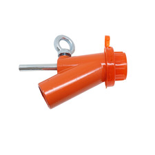  Spritzkopf 25V mit Ringschraube M8 & Düse 14mm für Feinputzgerät Drehbar PFT G4