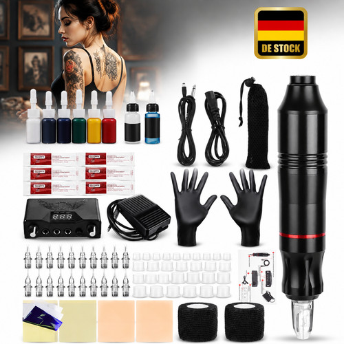Tattoo pen set kabellos - set,