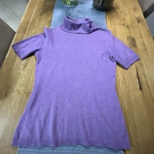 Rollkragen Pulli Kurzarm Gr.38