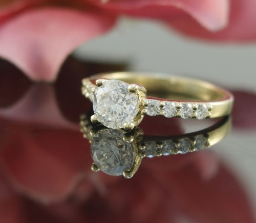 Brillant ring 750er 18 - brillant,
