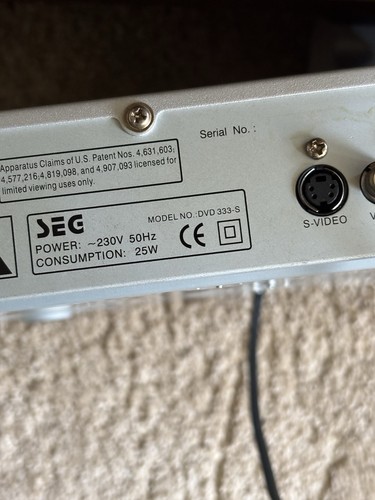 Seg dvd player - dvd, 333