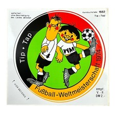 Werbe-Aufkleber Tip + Tap