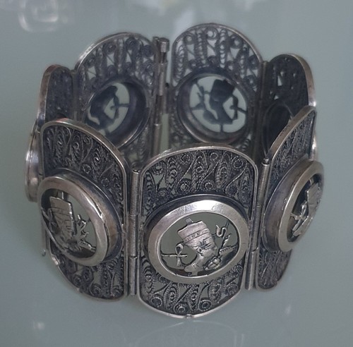 Xxl art deco filigran armband - deco,