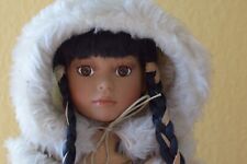 Sammlerpuppe Eskimo Mädchen Franklin Mint, hse, Elite Dolls usw.