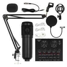 Home Studio Recording Kit Podcast Music Mixer Equipment Condenser Microphone Set
