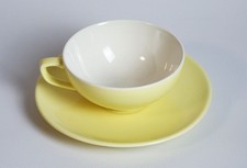 #10629b - 60er Jahre Melitta 1-20 Keramik Teetasse - Pastell gelb