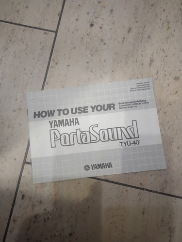 Yamaha portasound tyu - portasound,