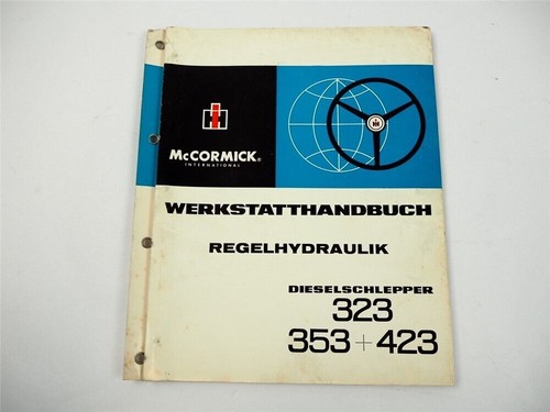 Ihc 323 353 423 - 423, regelhydraulik